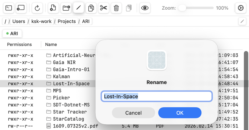Kata Shell: renaming a file in place